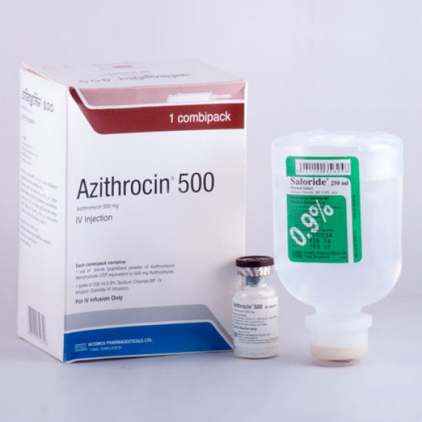 AZITHROCIN 500 I.V Inj.